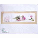 Thea Gouverneur 433  kit point croix  Pivoines  2