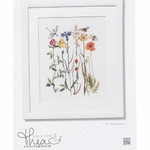 Thea Gouverneur 577   kit point de croix compté  Fleurs sauvage  3