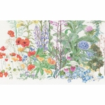 Thea Gouverneur 554  kit point de croix  Fleurs sauvage  5