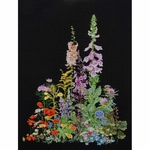Thea Gouverneur 554 -05  kit point de croix  Fleurs sauvage