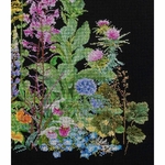 Thea Gouverneur 554 -05  kit point de croix  Fleurs sauvage  3