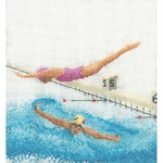 Thea Gouverneur 3036  kit point croix  Natation