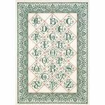 Thea Gouverneur 2050  kit point croix  Alphabet bordée