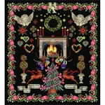 Thea Gouverneur 2077-05  kit point de croix compté  Sampler Christmas Design