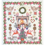 Thea Gouverneur 2077  kit point de croix compté  Sampler Christmas Design