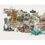Thea Gouverneur 2041  kit point croix  Efteling  4