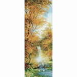Nova Sloboda HHK6055  kit point croix avec perles  Cascade
