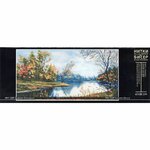 Nova Sloboda HHK1229  kit point de croix avec perles  Paysage dautomne  1
