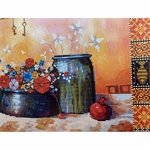 Nova Sloboda HHD3009  kit point croix avec perles  Nature morte  5