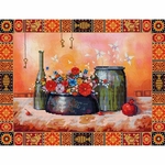 Nova Sloboda HHD3009  kit point de croix avec perles  Nature morte