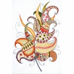 Riolis 1586  kit de broderie  plume magique