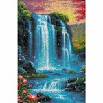 Riolis 2274  kit pointde croix  Cascade magique  3
