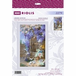 Riolis 2279  kit point croix  Le printemps daprès le tableau dE. Bidou  2