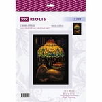 Riolis 2281  kit point de croix  Soirée livre  2