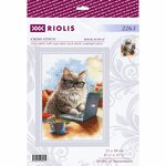 Riolis 2263  kit point croix  Écrivain de Meowmoirs  2