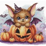 Ava P061  kit point croix  Halloween