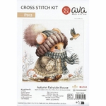 Ava P012  kit point croix  Souris dautomne  4