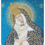 Thea Gouverneur 530  kit point de croix  Icône Our lady of the down  2
