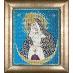 Thea Gouverneur 530  kit point de croix  Icône Our lady of the down