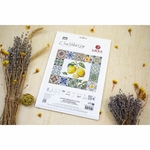 Luca-S B7049  kit point croix  Essence Citron  2