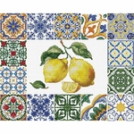 Luca-S B7049  kit point croix  Essence Citron