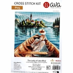 Ava P115  kit point croix  La Dame du Lac de Bled  2