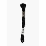 Fils coton mouliné couleur noir  Luca-S  1
