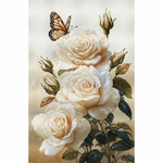 Luca-S B7056  kit point croix  Le parfum des roses