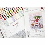 Luca-S BU5098  kit point croix  Père Noël  2