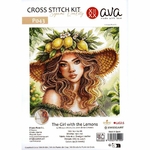 Ava P043  kit point croix  La fille des citrons  2