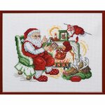 Permin 92-1275  kit point de croix  Père Noël  2