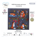 Tela Artis X1203  kit point croix  Rêves dété  6