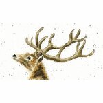 Bothy Threads XHD72  cerf sauvage dans lâme  kit point de croix  La-Brodeuse (3)