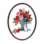 Thea Gouverneur 926  kit point de croix compté  Panier de roses