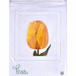 Thea Gouverneur 522  Kit point de croix  Tulipe jaune  2
