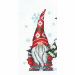 Riolis 2171  kit point croix  détaillé  Gnomes