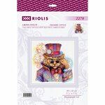 Riolis 2278  kit de broderie  Chat Steampunk