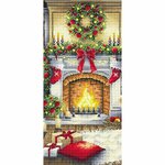 Ava P183  kit de broderie  Réveillon de Noël