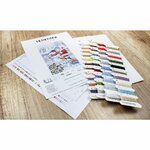 Letistitch 8015  kit point de croix détaillé  Bonhomme de neige  pére Noël