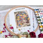 Letistitch L8079  kit de broderie  Alcôve Néo Classique