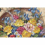 Letistitch L8079  kit point de croix compté  Alcôve Néo Classique