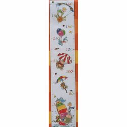Kit Broderie Point De Croix Dutch Stitch Brothers - Courbe De Croissance Safari Aida 110x25cm