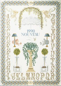 Thea Gouverneur 517 Red White Triumph Tulip Lin Kit Point De Croix Compté U