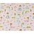 tisssus oeko tex - Licornes avec princesses sur fond rose - 100% coton