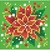 Riolis - AM0019 - Broderie Diamant - Poinsettia -