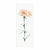 Thea Gouverneur 468  kit point de croix compté   Œillet  Carnation peach