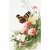 Letistitch 938  kit point de croix compté  Papillons et fleurs