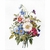 Luca-S BU4004  kit point de croix compté  Bouquet de fleurs