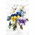 Luca-S B2348  kit point croix  Bouquet de fleurs