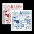 Thea Gouverneur 3045  kit point de croix compté  Sampler ABC